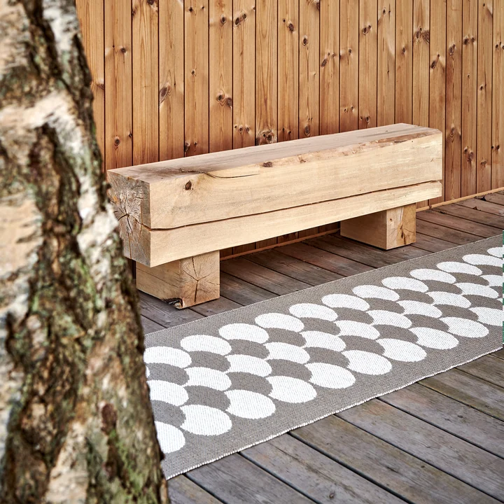 POPPY Tapis, 250 x 70 cm, potato de Pappelina