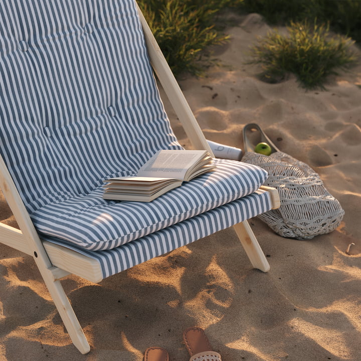 Karup Design - Boogie Chaise pliante, beach blue