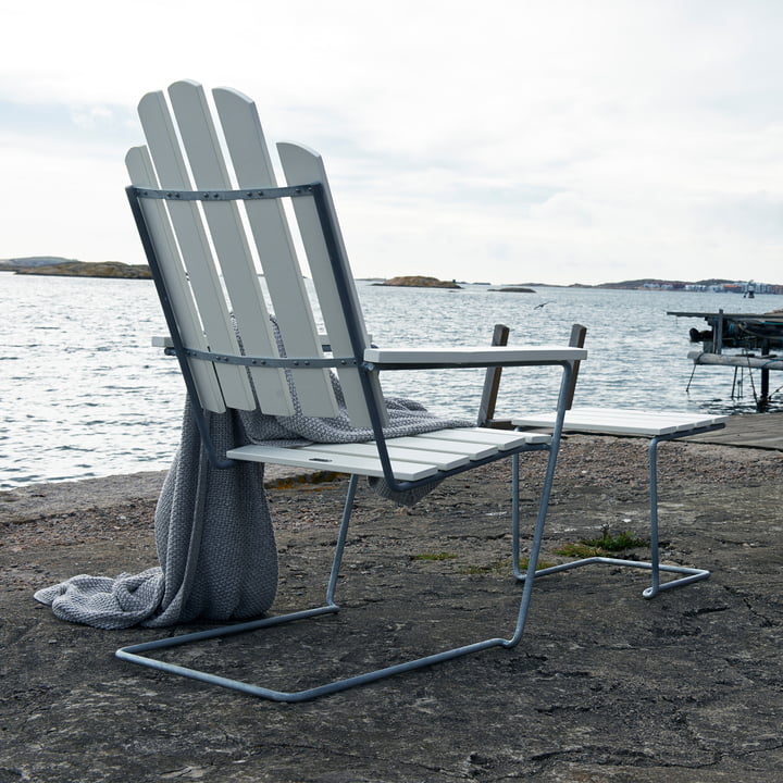 A3 - Chaise Longue, Chêne blanc laqué de Grythyttan