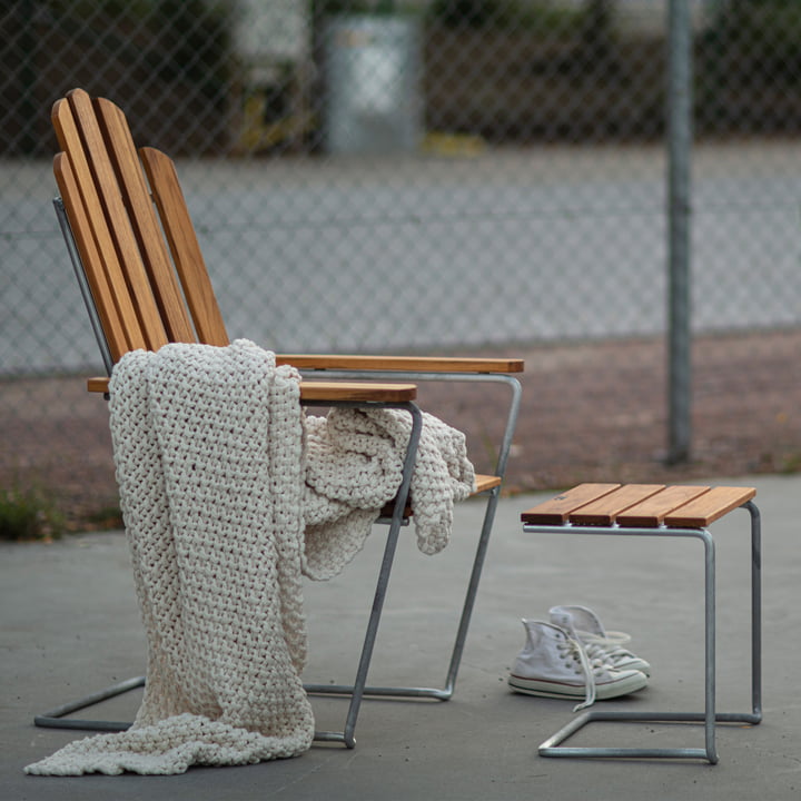 A3 - Chaise Longue, Teak de Grythyttan