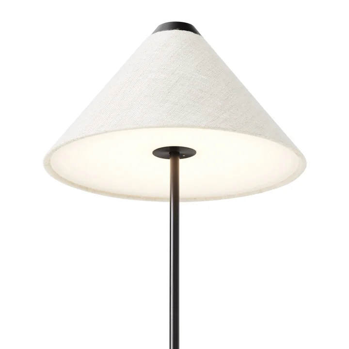 Brolly Lampe de table LED portable avec batterie de New Works