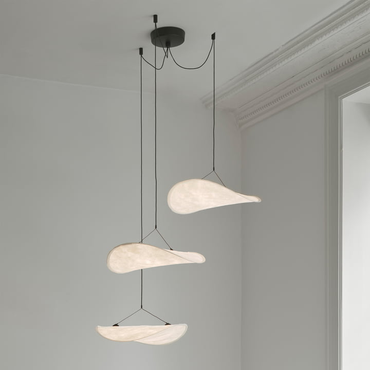 Tense Chandelier LED Suspension de New Works