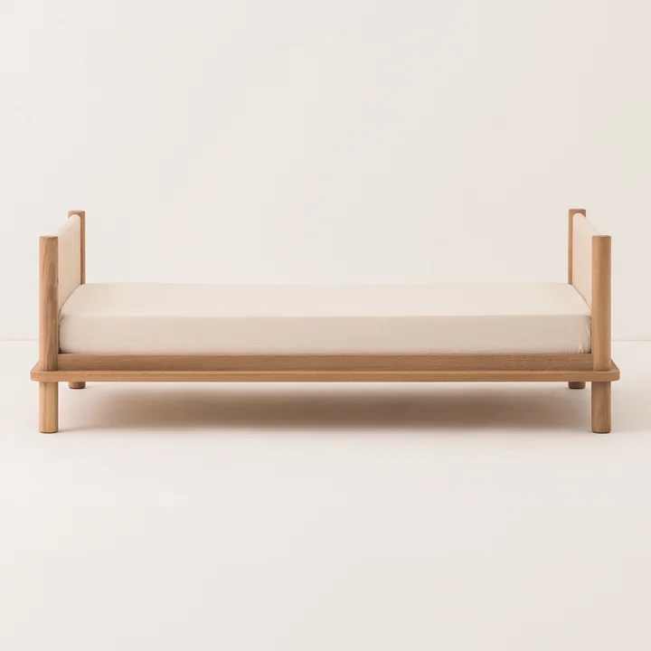 Nobodinoz - Latitude Evolutive Junior Lit, 70 x 140 cm, chêne naturel