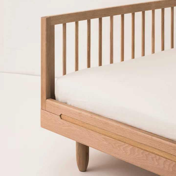 Lit Pure Single, 90 x 200 cm, chêne par Nobodinoz