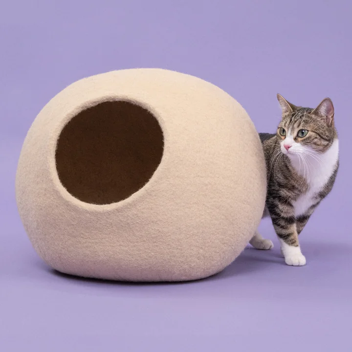 Levi Cave pour chats, beige de myfelt