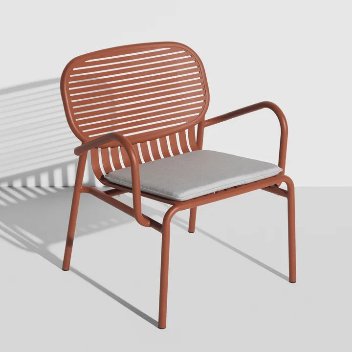 Petite Friture - Coussin d'assise pour chaises Week-End, grand, smoke