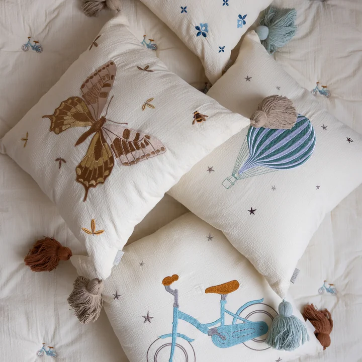 Coussin brodé de Cam Cam Copenhagen