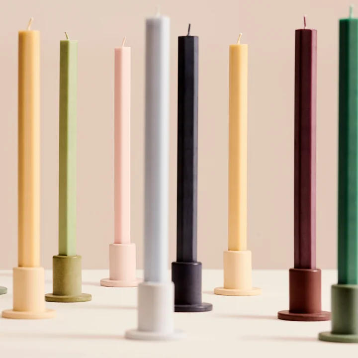 Hexagon Bougies H 24 cm de HAY