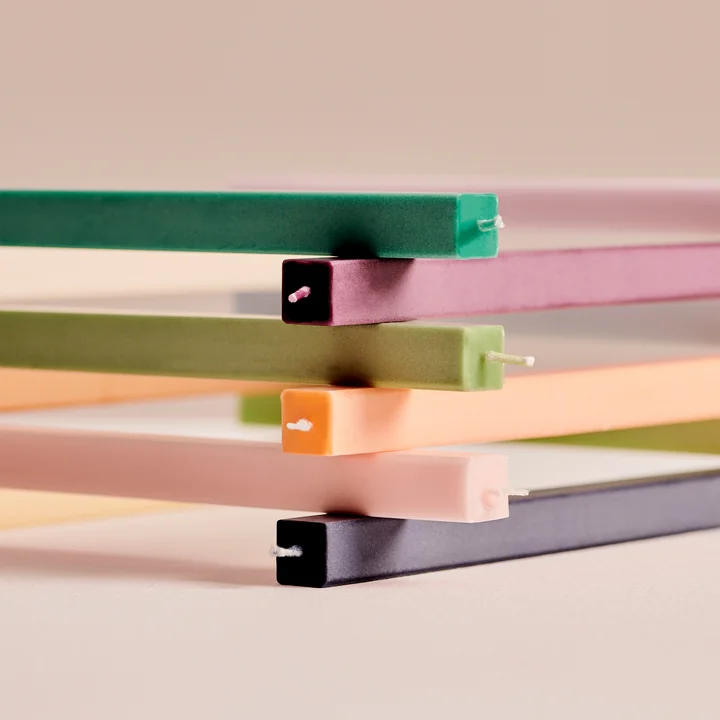 Square Bougies H 24 cm de HAY