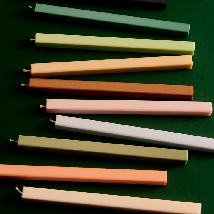 Square Bougies H 24 cm de HAY