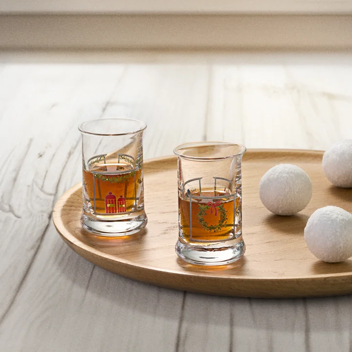 Verres de Noël de Holmegaard