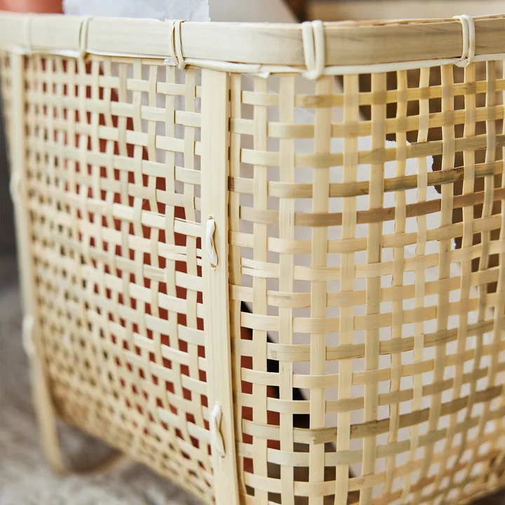 OYOY - Sporta Panier de rangement, 29 x 29 cm, nature