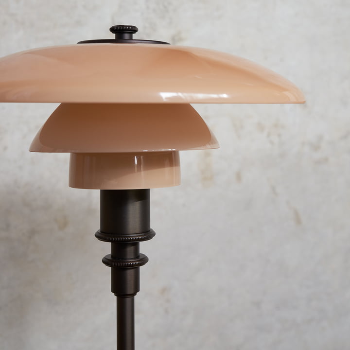 Louis Poulsen - PH 2/1 lampe de table, dusty terracotta (édition limitée)