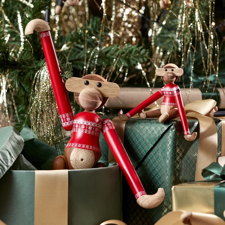 Singe en bois de Kay Bojesen