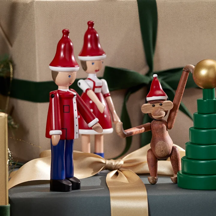 Ole, le garçon et Lise, la fille de Noël de Kay Bojesen