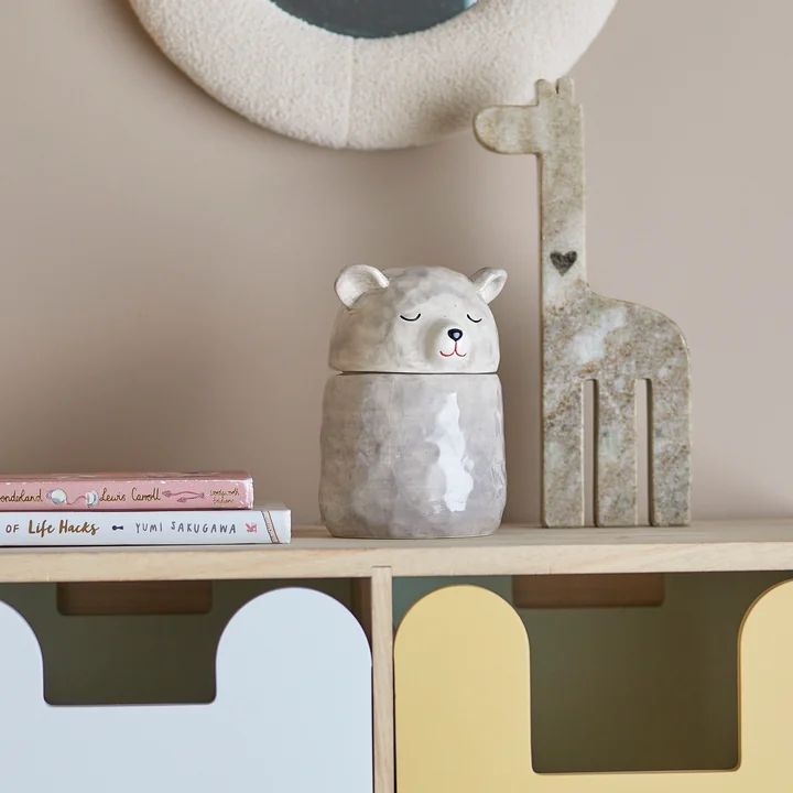 Bloomingville Mini - Récipient Puk avec couvercle