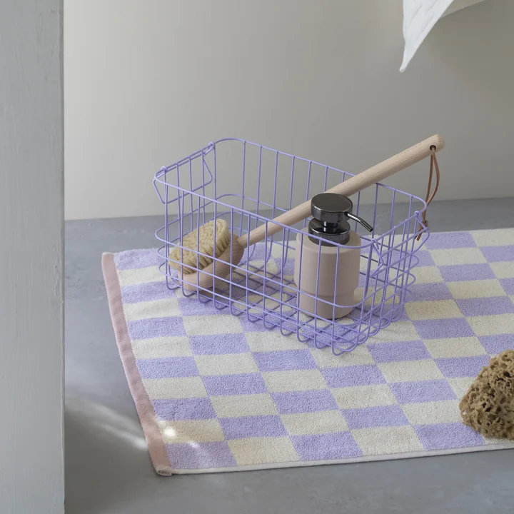 Tapis de bain rétro de Mette Ditmer