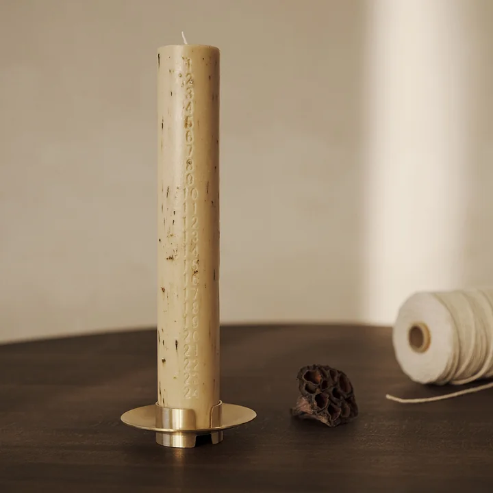 Mura Bougie de l'Avent, H 25 cm, oat de Ferm Living