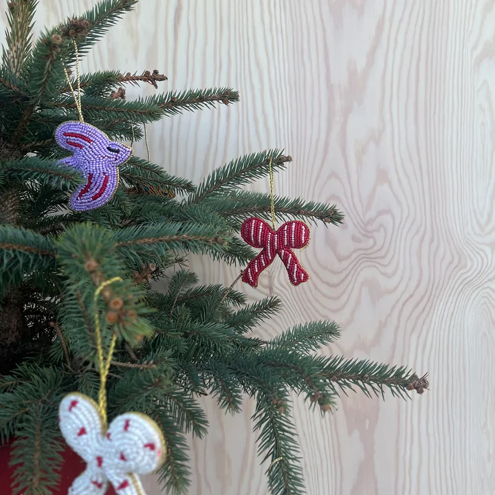 Ornement de nœuds de Noël de OYOY