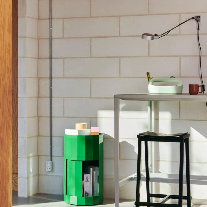 HAY - Cupola Applique murale, clear anodised