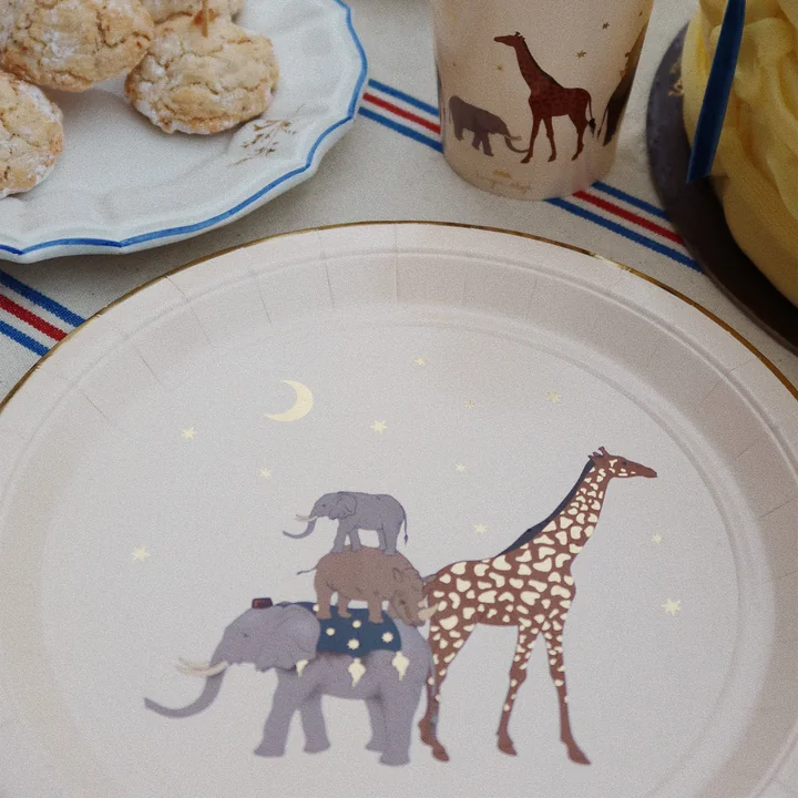 Décoration de fête, safari de Konges Sløjd