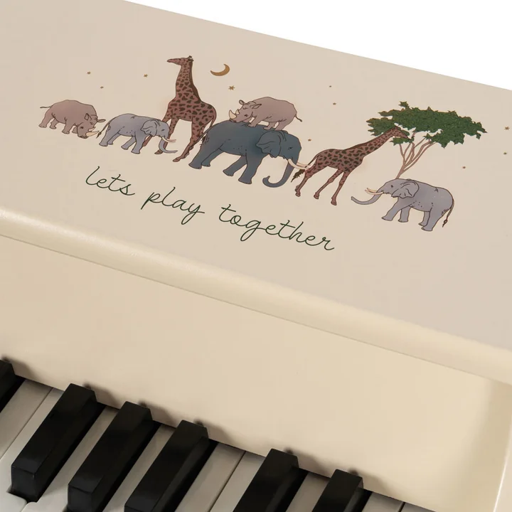 Piano pour enfants, grand safari de Konges Sløjd
