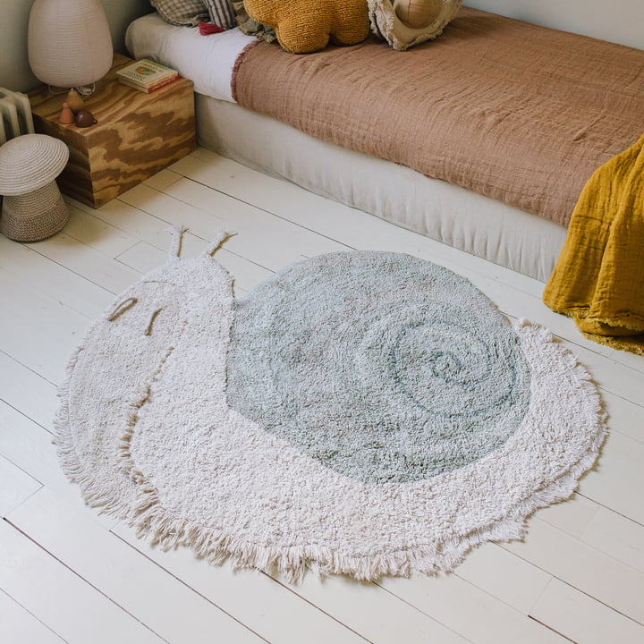 Animal Tapis pour enfants Escargot de Lorena Canals