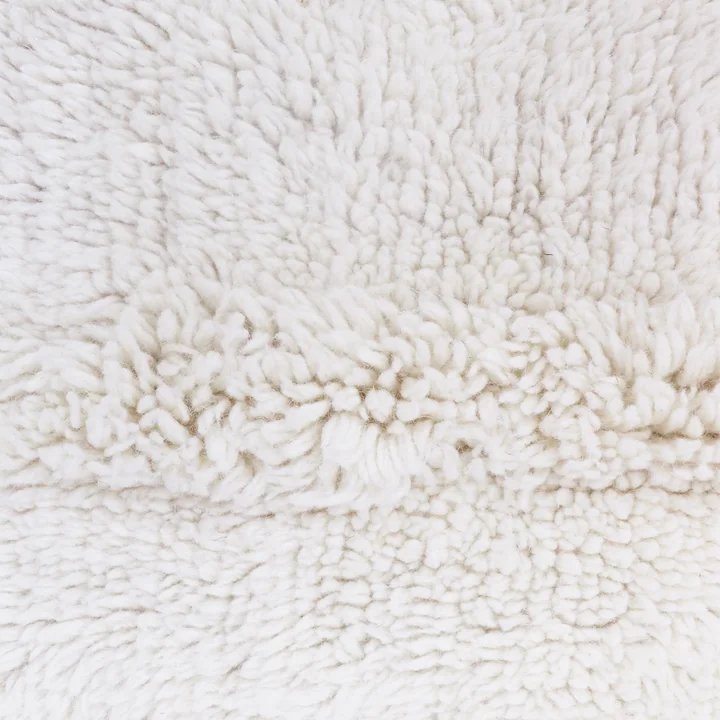 Tapis en laine Tundra de Lorena Canals in sheep white