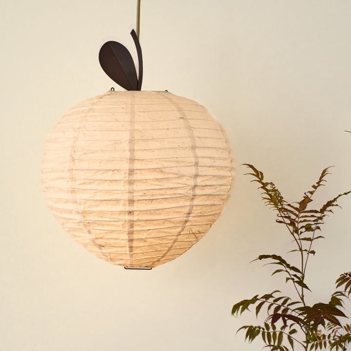 ferm Living - Apple Abat-jour, Ø 41 cm, naturel