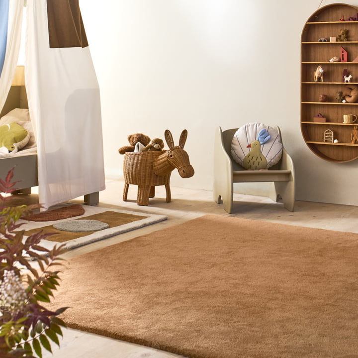 ferm Living - Donkey Rangement tressé, rotin