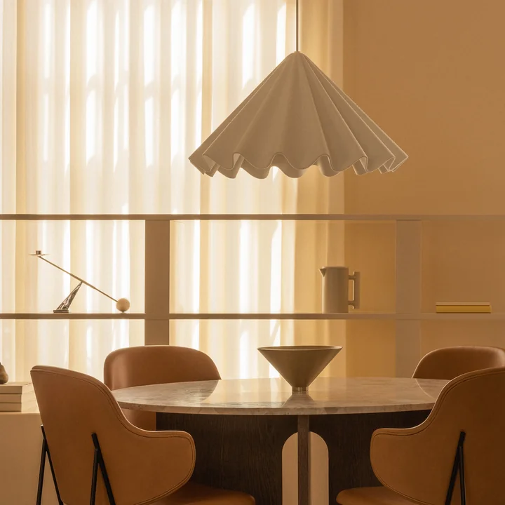 Audo - Dancing Lampe suspendue, blanc cassé, Ø 65 cm