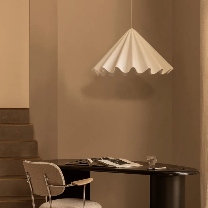 Audo - Dancing Lampe suspendue, blanc cassé, Ø 65 cm
