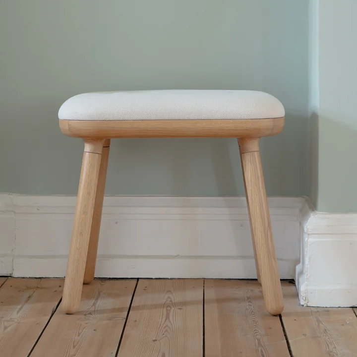 Umage - Paff tabouret, H 46,5 cm, chêne / white sands