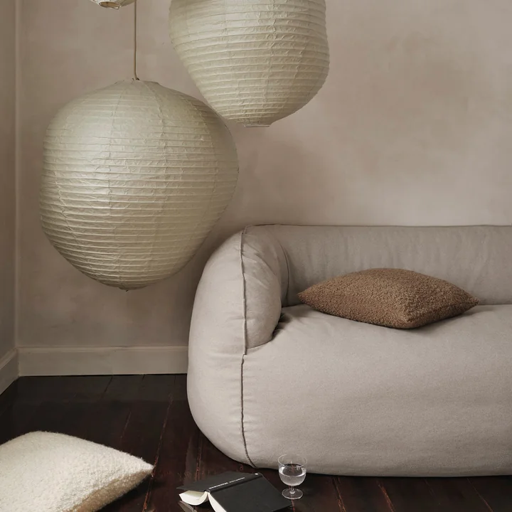 Ferm Living - Moor Taie d'oreiller, 50 x 50 cm