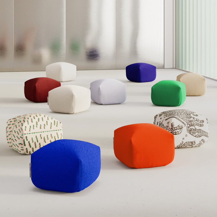 OUT Objekte unserer Tage - Sander Pouf Mini, groupe