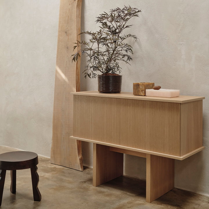 ferm Living - Stilt Single Sideboard, chêne naturel