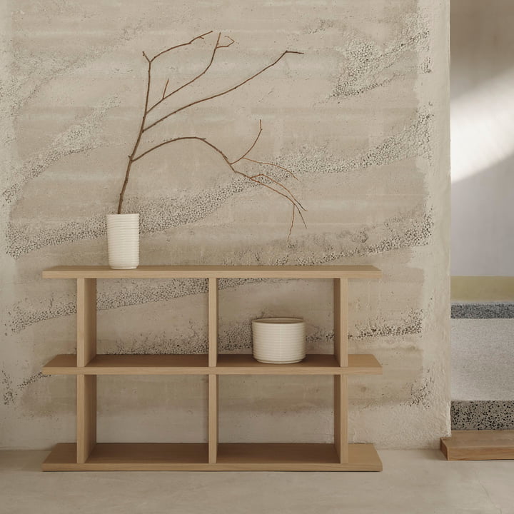 ferm Living - Kona Bibliothèque 2 x 2, 72 x 122,5 cm, chêne naturel