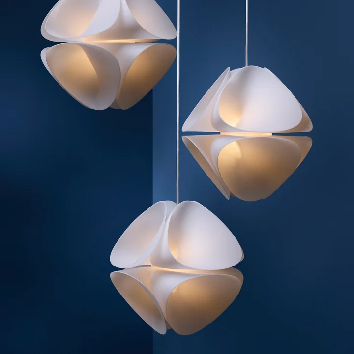Frandsen - Nova lampe suspendue, blanc opale