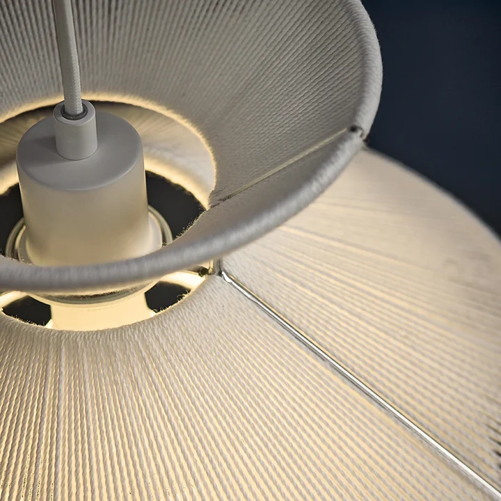 Frandsen - Kiku lampe suspendue, blanc