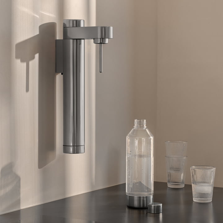 Stelton - Brus, fontaine à eau, wall mount steel