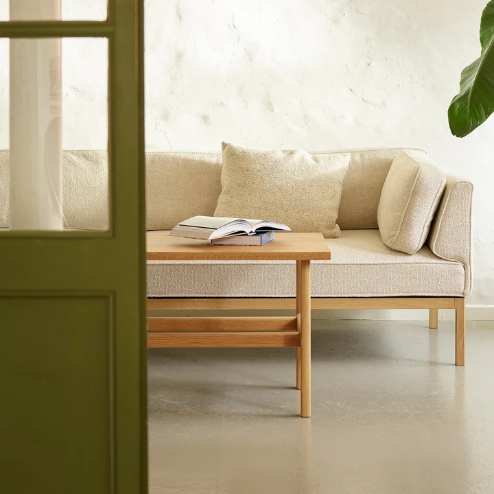 FDB Møbler - D33 Table basse, 80 x 80 cm, chêne huilé