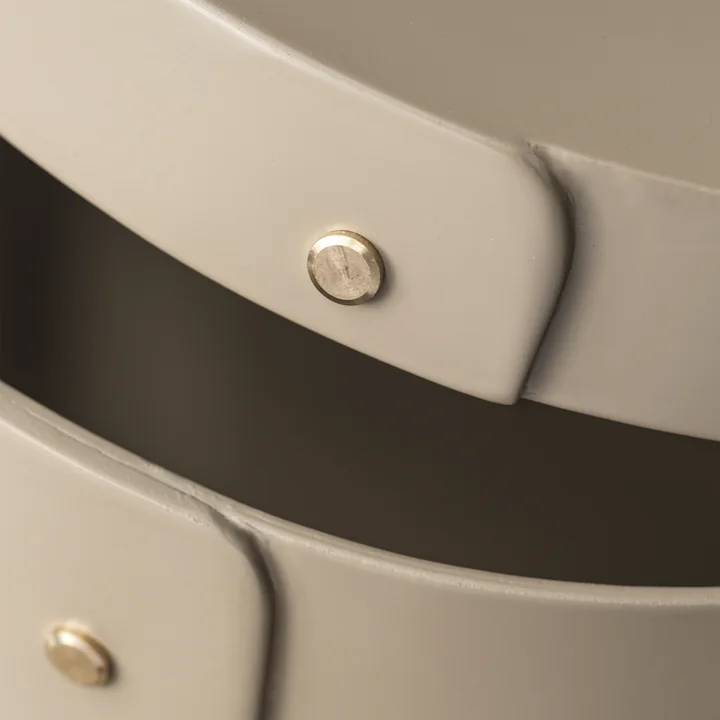 FDB Møbler - Drejø boîte de rangement, gris-beige