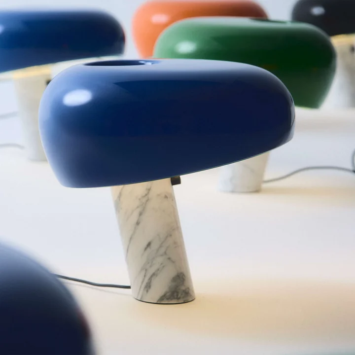 Flos - Snoopy lampe de table, bleu marine