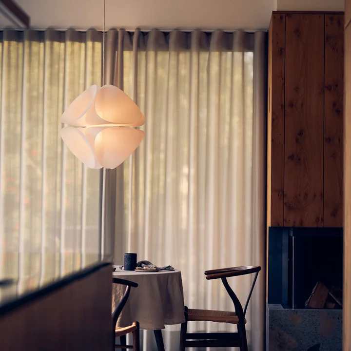 Frandsen - Nova lampe suspendue, blanc opalin