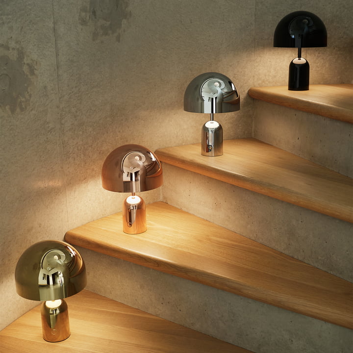 Tom Dixon - Bell LED lampe de table avec batterie, groupe