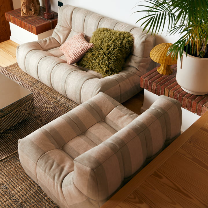 HKliving - Lazy Lounge Chair et canapé, lodge