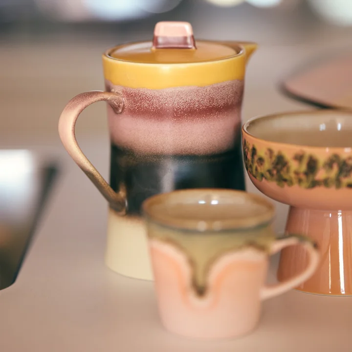 HKliving - 70's Théière, sunset