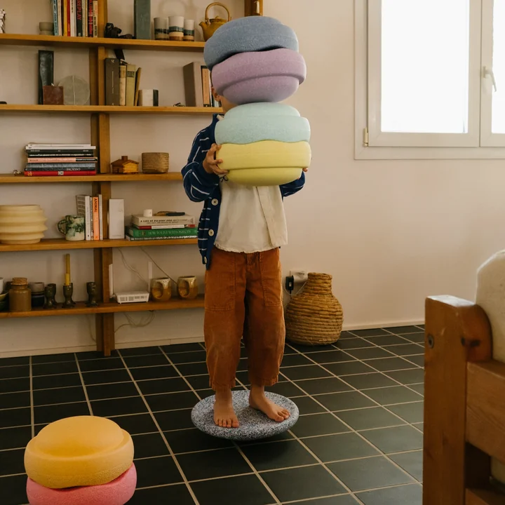 Pierre empilée - Winter Special Rainbow Set, pastel (set de 7)