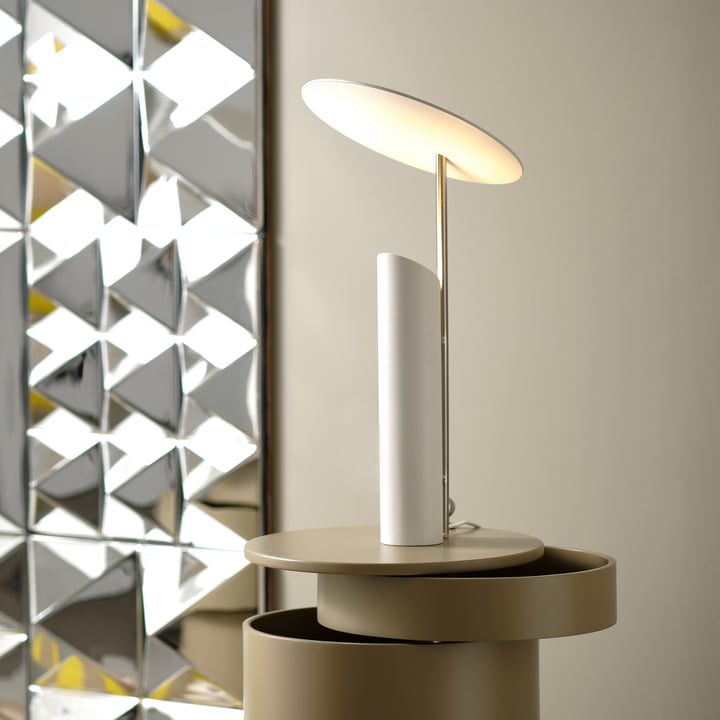 Verpan - Reflect lampe de table, blanc mat