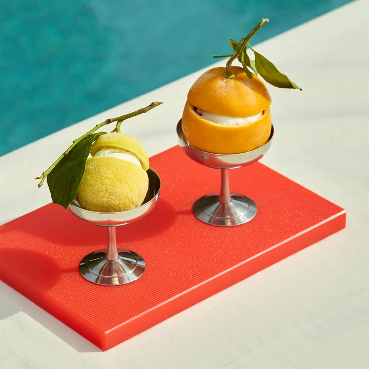 HAY - Coupe à glace italienne, argent